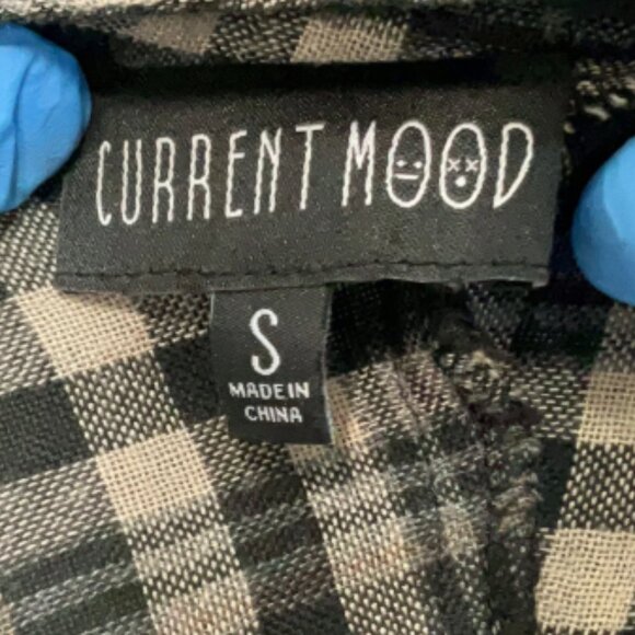 CURRENT MOOD Model Approved plaid grunge maxi skirt - Picture 3 of 4